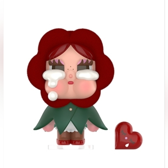 Pop Mart Crybaby Crying For Love Series Figures - Classic Rose - Picture 1 of 4